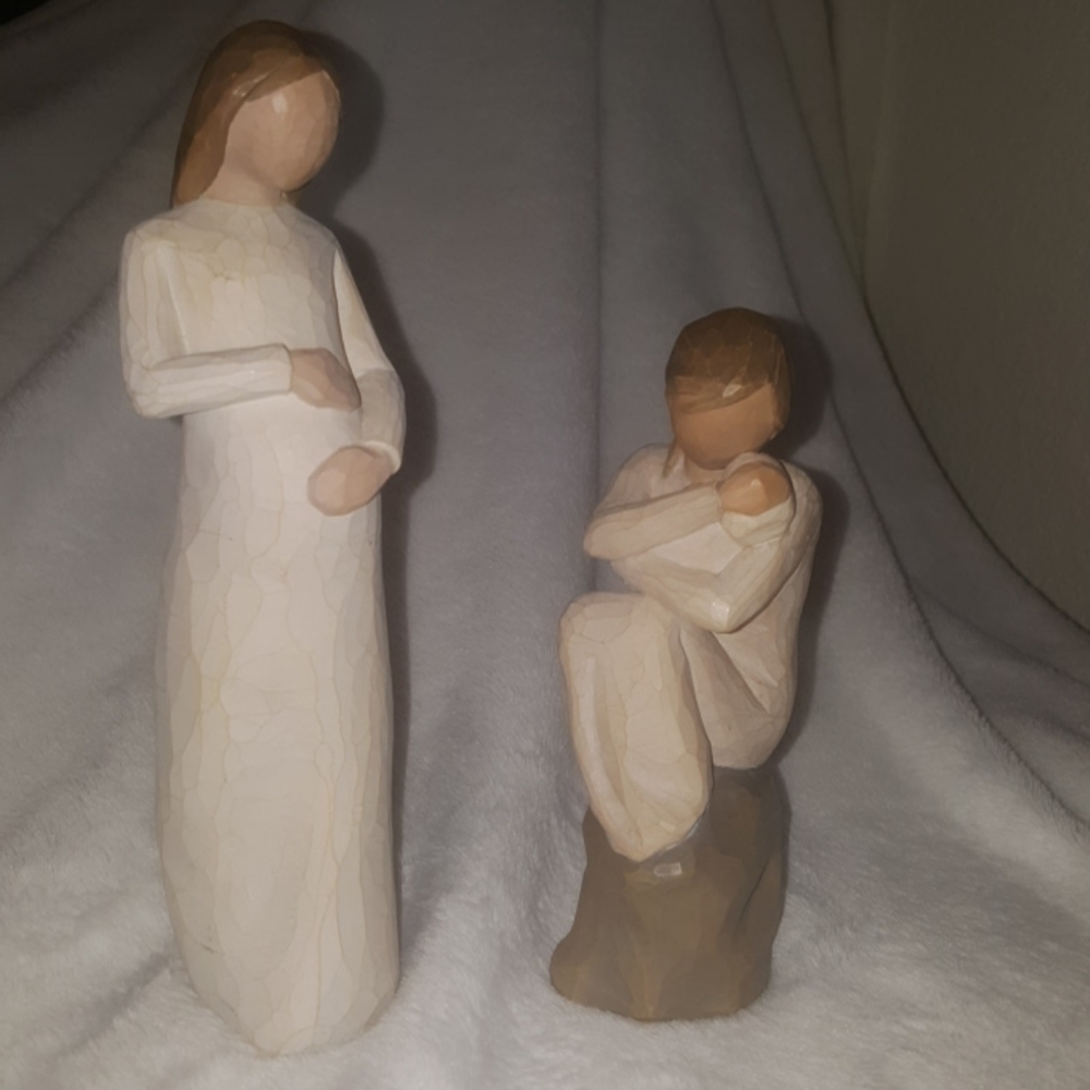 Willow Creek figurines "cherish"  & "gaurdian"